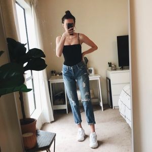 Moussy Denim Boyfriend Jeans